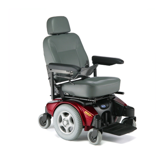 Invacare Wheelchair Pronto M91 Base Owner's Manual