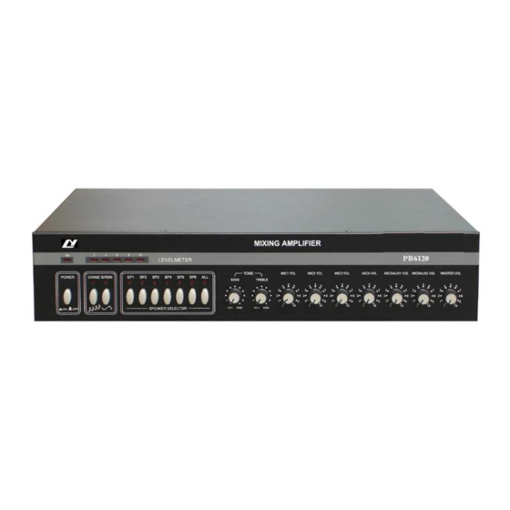 LY International Electronics PB-6120 User Manual