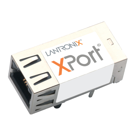 Lantronix xport Integration Manual