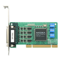 Moxa Technologies CP-138U-I Series Quick Installation Manual