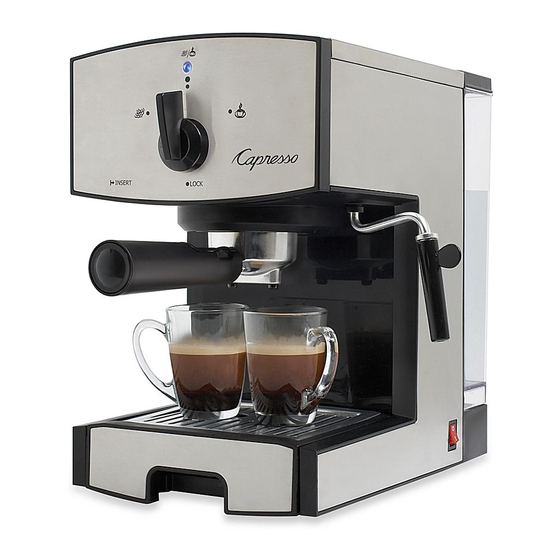 Capresso 117 User Manual
