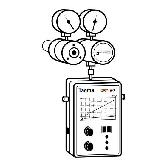 Air Liquide Taema OPTI-NO User Manual