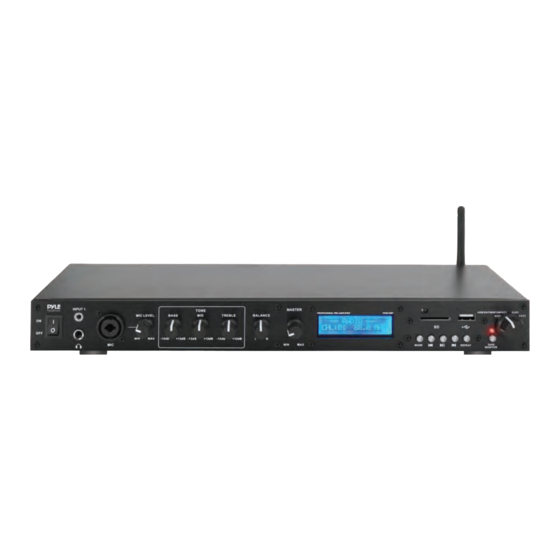 Pyle PPRE70BT User Manual
