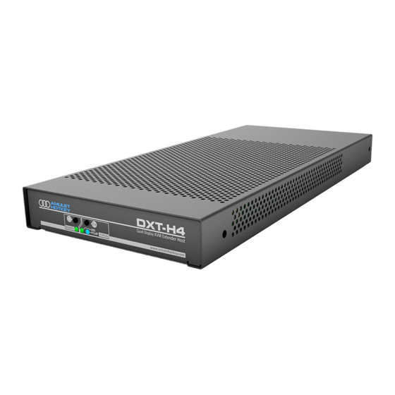 Amulet Hotkey DXT-H4 Quick Start Manual