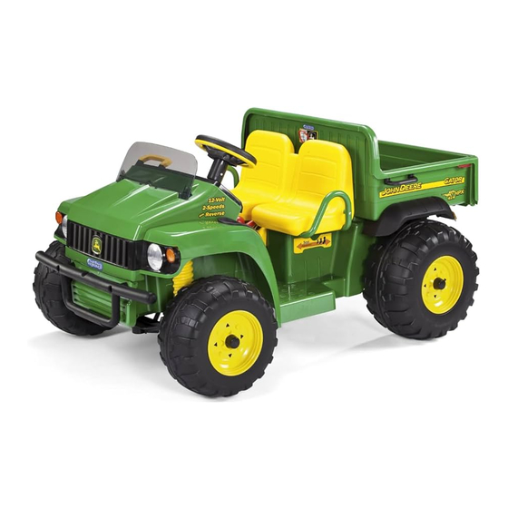 Peg-Perego John Deere GATOR Use And Care Manual
