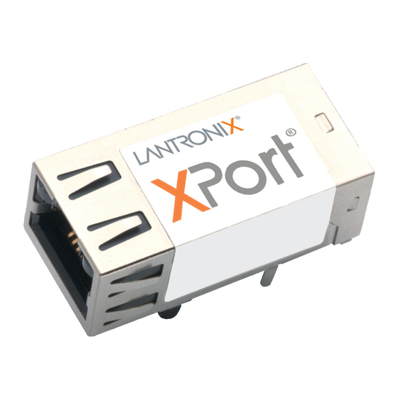 Lantronix XPort User Manual