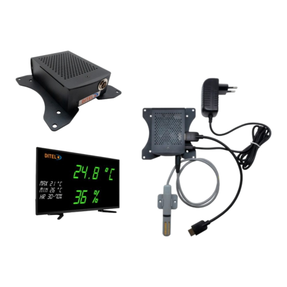 Ditel IORD1826 Quick Installation Manual
