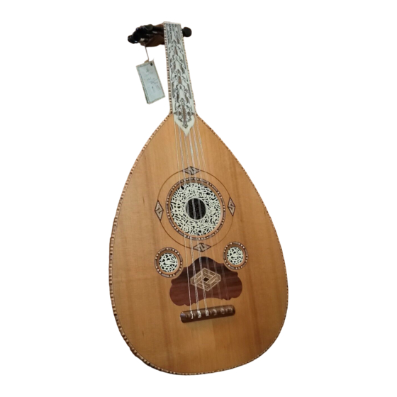 Zeryab Musical Instruments LUTE Manuals