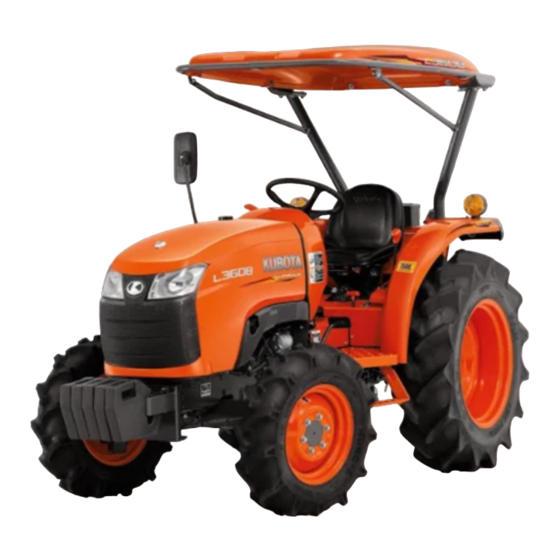 Kubota L3608 Workshop Manual