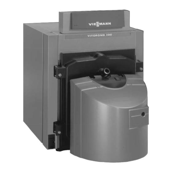 Viessmann VITOROND 200 VD2A-125 Installation Instructions Manual