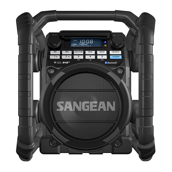 Sangean U4 DBT+ Manual