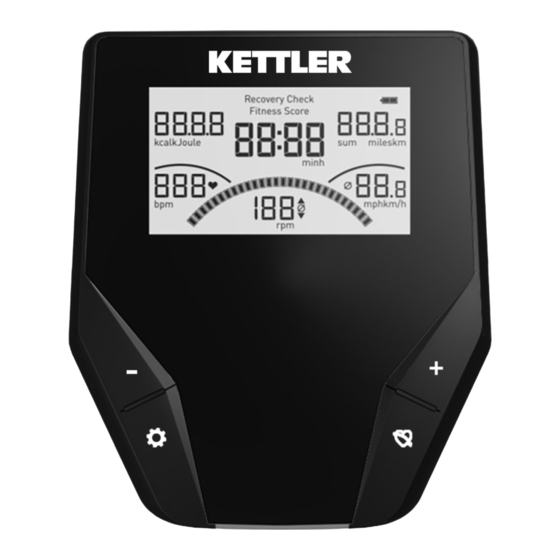 Kettler YT 6799 Training And Operating Instructions