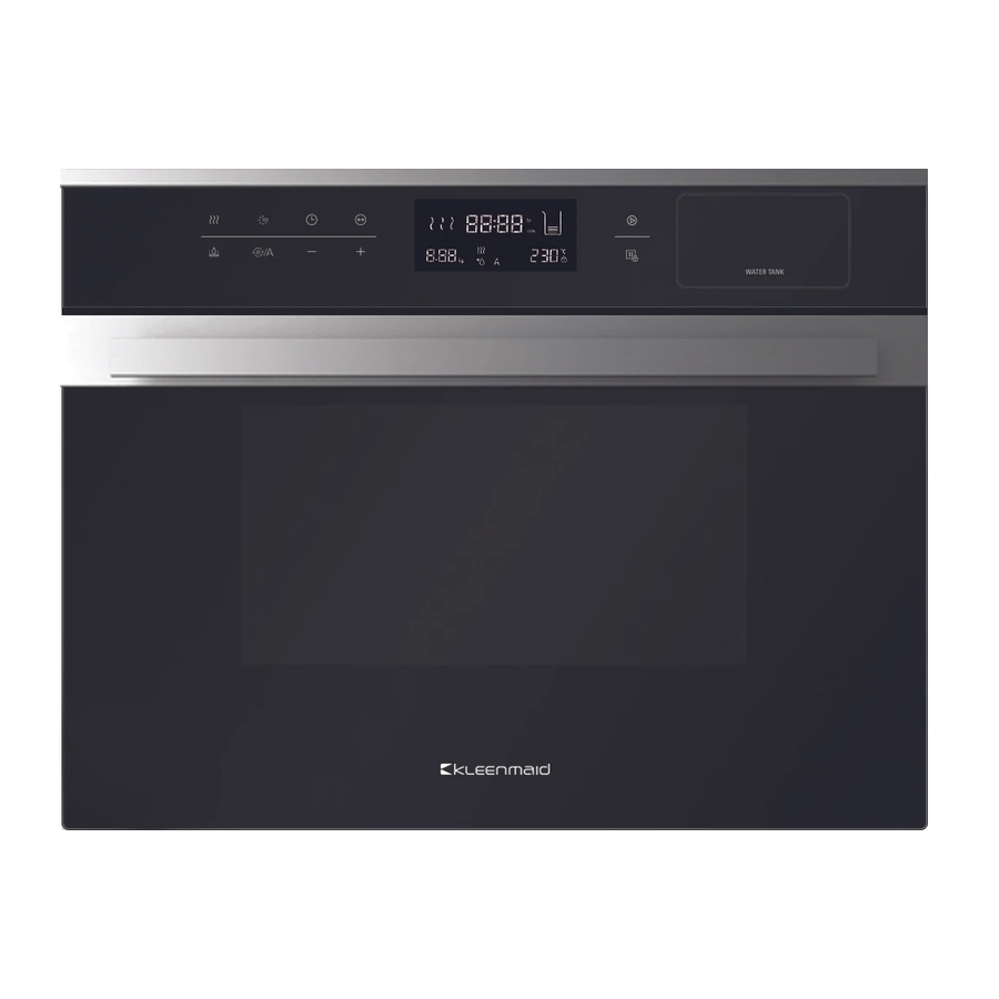 Kleenmaid SMC4530 Oven Microwave Manuals