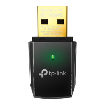 TP-Link Archer T2U Quick Installation Manual