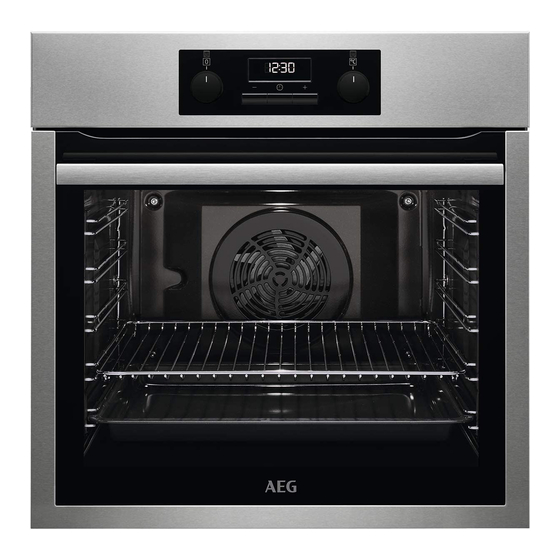 AEG BES33111XM Electric Oven Manuals