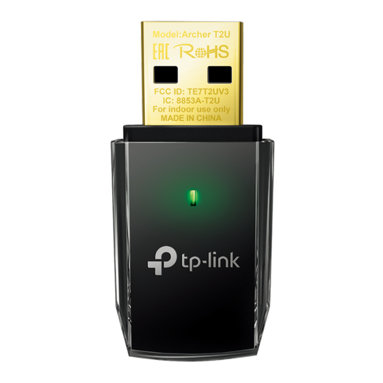 TP-Link Archer T2U User Manual
