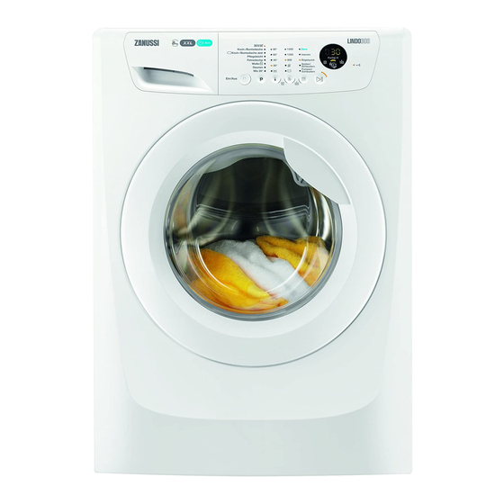 Zanussi ZWF81463C Quick Start Manual