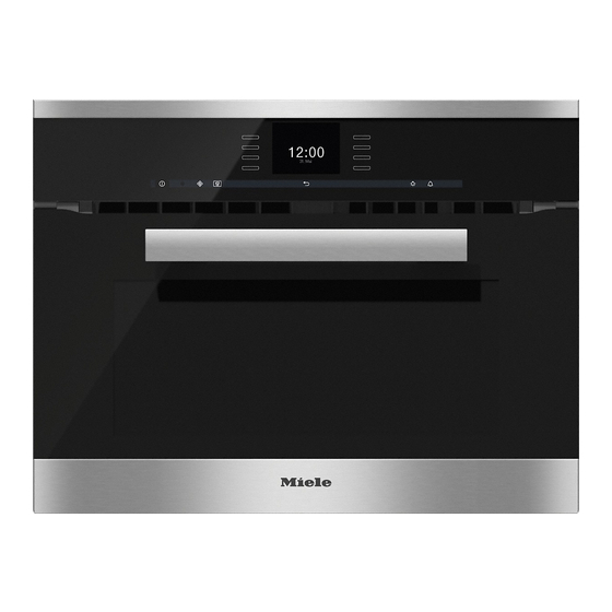 Miele H6670BMCTS Manuals