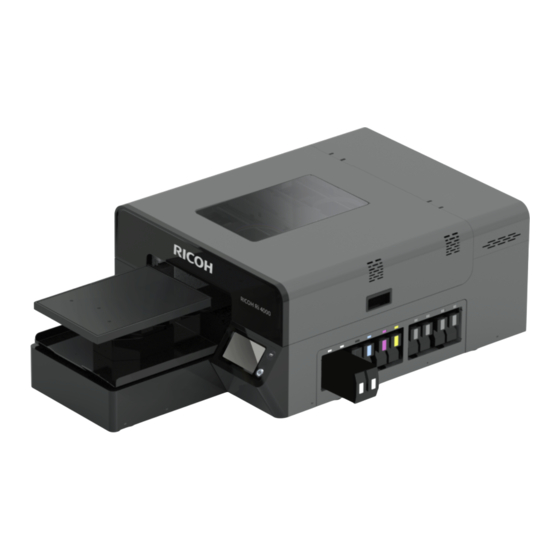 Ricoh Ri 4000 User Manual
