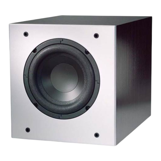 Polk Audio PSW303 Owner's Manual