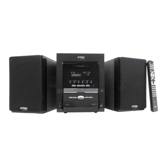 TDK NX-5DVD Instruction Manual