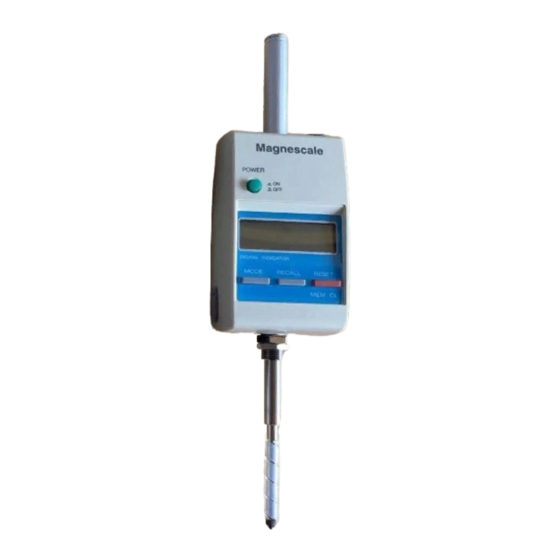 Magnescale U12B Instruction Manual