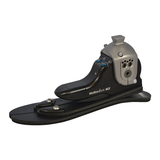 Fillauer Motionfoot MX User Manual