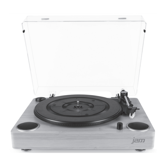Jam Audio HX-TTP200WD Instruction Manual