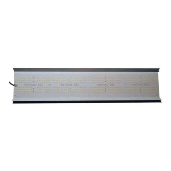 hortiONE 368 LED Grow Light Manuals