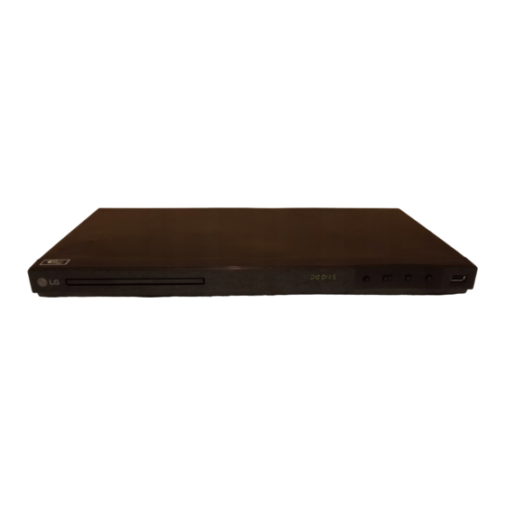 LG DP822 Owner's Manual