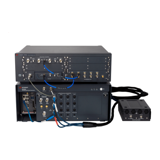 Keysight S9100A Startup Manual
