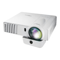 Optoma X306sti Manual