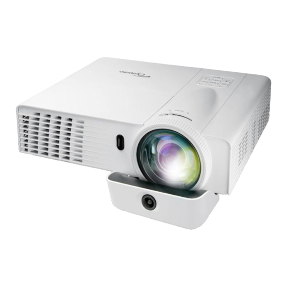 Optoma X306sti Manuals