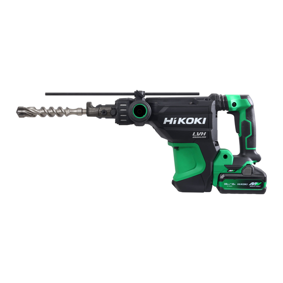 HIKOKI DH3640DB Handling Instructions Manual