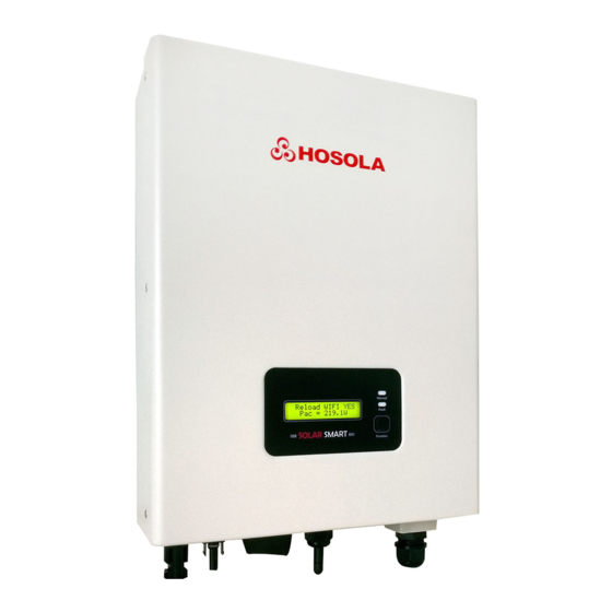 Hosola 1000TL Operation Manual