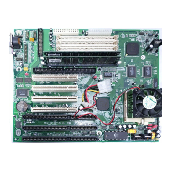 DFI 586ITBD User Manual