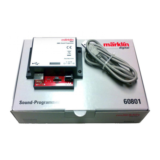 Marklin Digital 60801 Instruction Manual