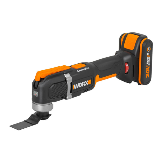 Worx Sonicrafter WX696 Original Instructions Manual