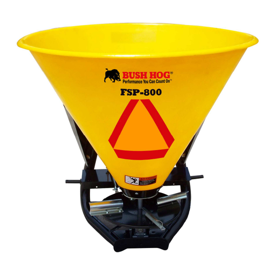 Bush Hog FSP Series Operator's Manual