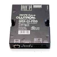 Lutron Electronics Grafik Eye OMX-CI-RS232 Installation Instructions Manual