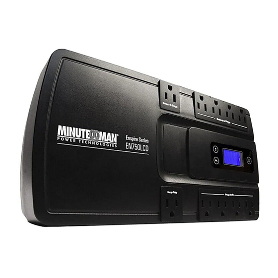 Minuteman EN750LCD User Manual