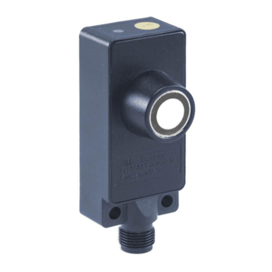 Baumer UNDK 30U6103 Quick Start Manual