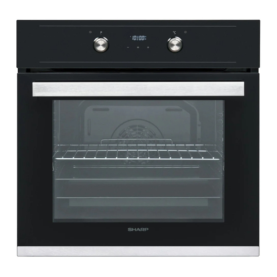 Sharp K-60D19BM1-EU Built-in Oven Manuals