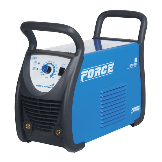 User Manuals: Saf-Fro PRESTO 140 PFC Welding System