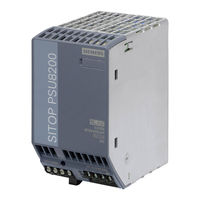 Siemens SITOP PSU8200 48 V/10 A User Manual