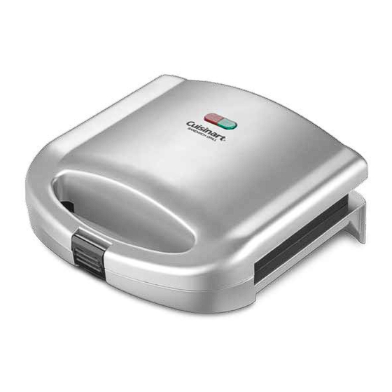 Cuisinart WM-SW2N Instruction And Recipe Booklet