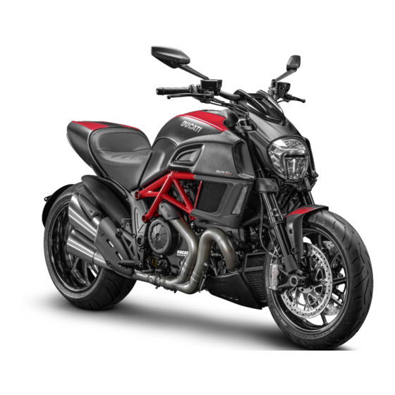 Ducati Diavel 2014 Owner's Manual