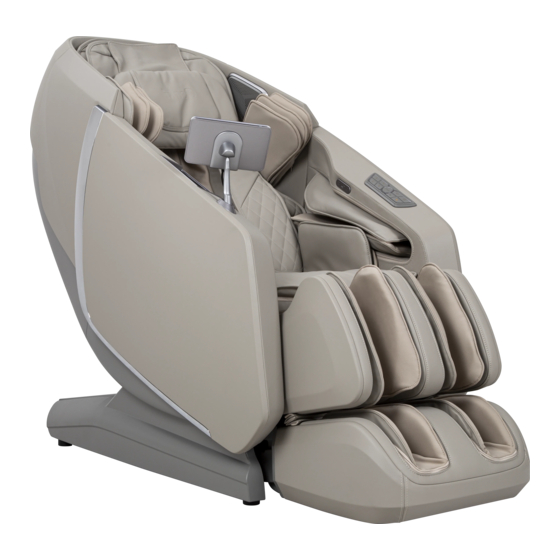 Osaki OS-Highpointe 4D Massage Chair Manuals