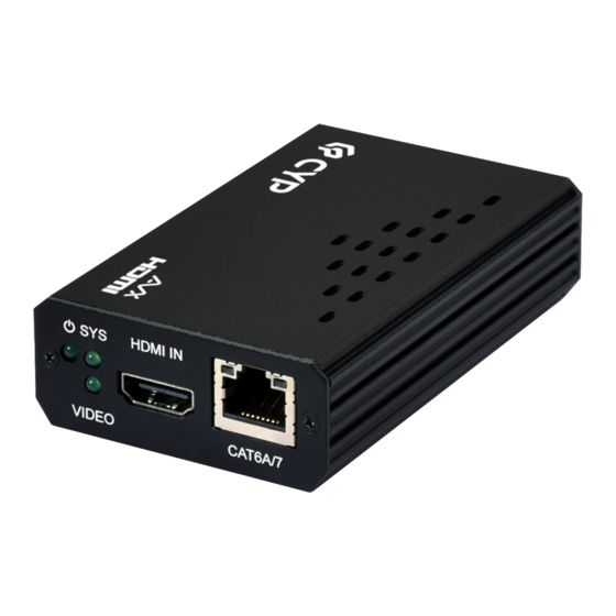 CYP VEX-X1102T-B0C Operation Manual