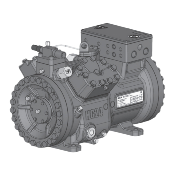 BOCK HGX24/55 MLP 6 CO2 T Assembly Instructions Manual